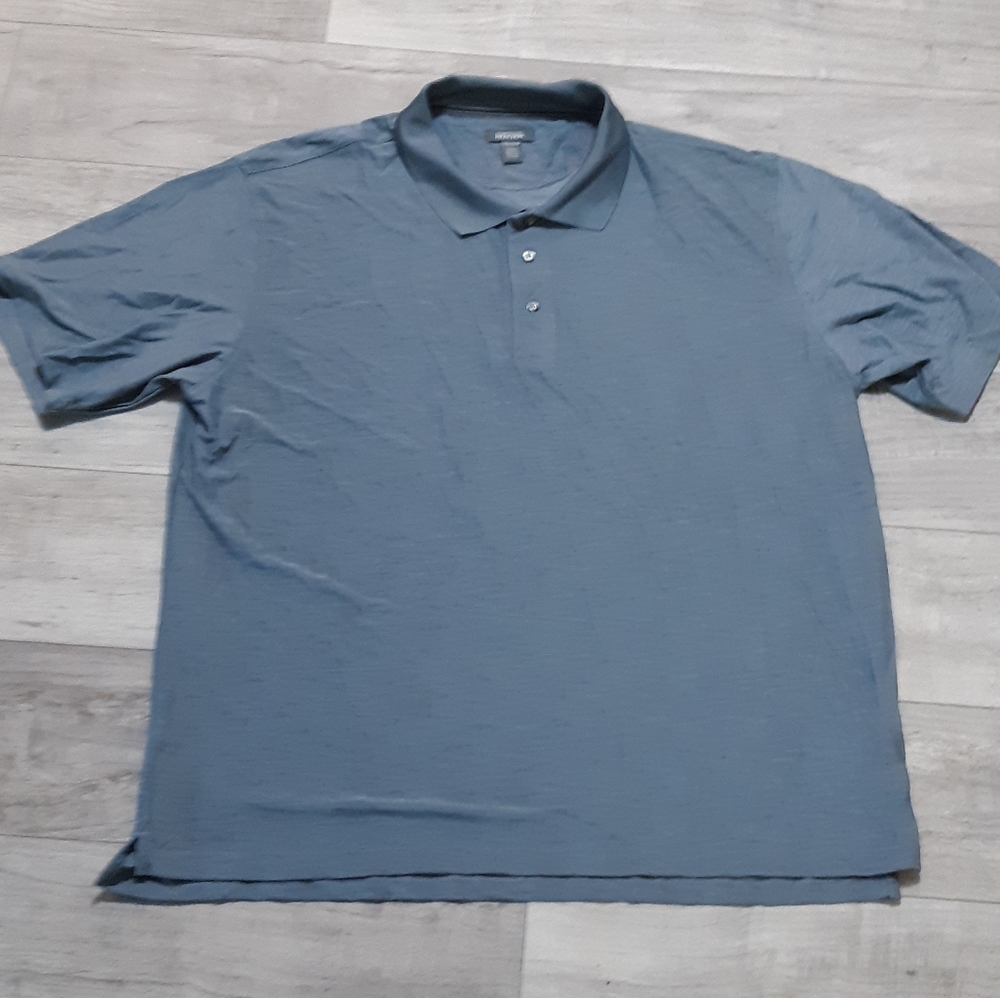 Mens Collared shirt Short sleeve Casual Szb31 Sz XXL Kenneth Cole Reaction - Picture 2 of 5
